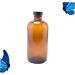 Cabilock Sealing Glass Bottle 4pcs Sealing Honey Pot Glass Water Bottle Glass Container Kit Glass Bottle With Cover Plastic Cap - Buy Online on SooperMarket.com