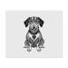 2 x Microfiber Cleaning Cloths "Dachshund Dog" (LC00024828)