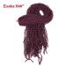 3 Packs Eunice Synthetic Crochet Braids - Curly Box Braids 28 Inch (99J) | International Shipping - Buy Online on SooperMarket.com