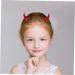 ABOOFAN 6 Pairs Halloween Decorative Red Horn Barrettes Horns Cosplay Demon Hair Clamps Bang Ox Horn Halloween Hair Clip Small Horn Hair Clips Metal Snap Hair Clips Demon Horns Cute Props - Buy Online on SooperMarket.com