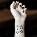 Oottati Small Cute Hand Stars Temporary Tattoo Set (2 Pack) - Trendy and Adorable Designs - Buy Online on SooperMarket.com
