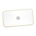 ABOOFAN 1pc Tray Christmas Platter Christmas Plates Candy Serve Holder Candy Container Decorate Household 31.3X18.1X2.4CM Transparent Color