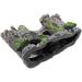 Movoja Aquarium Decoration - Medieval Castle Ornament for Freshwater & Saltwater Aquariums - Ruin Ritterburg Castle Accessory - Buy Online on SooperMarket.com