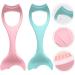 PLAFOPE 2pcs Mascara Brush Tools Eyeshadow Applicator Guard Lash Aid Makeup Tool Multifunction Eyebrow Card - Buy Online on SooperMarket.com