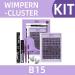 Shop 156 PCS Lash Extension Set - DIY Eyelash Extensions with Adhesive & Remover | B15 Kit - Buy Online on SooperMarket.com