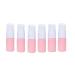 erioctry 10ML Portable Empty Refillable Bottle Cream Shampoo Lotion Treatment Pump Bottle with Cap Travel Bottles Toiletries Liquid Container for Cosmetic Make-up Pack of 6 (Pink)