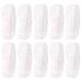 10pcs Disposable Arm Sleeves Covers Elastic End Wrist Clear Waterproof Protective Oversleeves for Protection Painting Cleaning