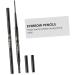 BELLIFFY 2 1 Eyebrow Makeup Tools Eyebrow Waterproof Natural Eyebrow Pen Automatic Rotating Pencil Brow Liner 1 count (Pack of 1) Brown - Buy Online on SooperMarket.com