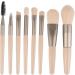 Dajidafu 8 Pieces Portable Makeup Brushes Waterproof Storage Bag Powder Foundation Make Up Kit Brush Cosmetics Supplies White Type 2 White Type 2 - Buy Online on SooperMarket.com
