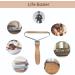 Portable Lint Remover Non-Damaging Pet Hair Cleaner & Clothes Fuzz Shaver for Rugs Couch and Furniture - Reusable Brown Carpet Scraper - Buy Online on SooperMarket.com