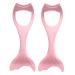 Healeved 2pcs Mascara Brush Makeup Tools Make up Tools for Women Eyeliner Aid Lash Tool Pink