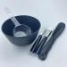Premium 5-in-1 Face Mask Mixing Bowl Set - Spa Quality Tool Kit with Silicone Brush Soft Face Brushes Spatula & Measuring Scoop for Home Skincare - Buy Online on SooperMarket.com
