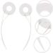 FOYTOKI 2pcs Hot Rings Heating Rings for Replacing Coils Heating Coil Heating Plate Repair Kit Metal White - Buy Online on SooperMarket.com