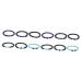 Healvian 12 Pcs Volcanic Stone Bracelet Hand Jewelry Beach Jewelry Women s Jewelry Anti Nausea Bracelets Motion Sickness Jewelry Reduceswell Obsidian Magnetictherapyanklet Wrist Chain Decor Assorted Color 1x2pcs 9X9CMx2pcs