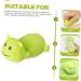 SECFOU Hippo Shaped Head Shower for Exfoliating and Massaging - Green Cap for Baby, Body, and Scalp Care - Buy Online on SooperMarket.com