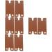 Angoily 8 pth travel accessories travel razor cover case for manual razor portable shaver bag made of leather portable razor household storage container art leather man brownx4st 8.5x4.5cmx4pcs