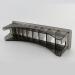 Rectangular Plastic Blade Organizer for 10 Blades Clipper Comb Holder Storage Case Rack 10 Grid Base for Hair Clipper Limit Comb Guide Comb - Buy Online on SooperMarket.com