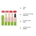 4 Pieces Magical Color Change Aloe Vera Lipstick | Dulele Waterproof Long-Lasting Lip Balm | Best Makeup Cosmetics - Buy Online on SooperMarket.com