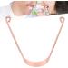 Pure Copper Tongue Scraper - U-Shaped Design for Oral Hygiene & Fresh Breath - Buy Online on SooperMarket.com