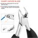 INSGB - Nail Clippers Manicure Set for Thick or Ingrown Toenails Baby Nail Clippers Nail Cutter Toe Nail Clippers for Thick Nails Pedicure Sets for Feet Nail Kit (Half Moon Blades - Buy Online on SooperMarket.com