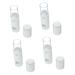 MUSISALY 4pcs Handheld Facial Sprayer Mini Face Mister Facial Water Sprayer Facial Mister White