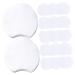 FRCOLOR 1200pcs Pearl Pattern Makeup Cotton Make up Wipes for Face Disposable Wipes Travel Makeup Wipes Face Cleansing Wipes Cotton Pad Nail Polish Pads White 2 5.8x5.8cm