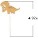 60 Pieces Dinosaur Cupcake Toppers Picks for Kids Birthday Party and Baby Shower Cake Decoration - Buy Online on SooperMarket.com