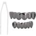 Shiny Teeth Hip Hop Prop Teeth Accessory Halloween Party & Hip Hop Fashion Brass Material Silicone Grooves Tweezers Fashionable & Luxury Appearance (Glossy black suit (real Glossy Black Suit (Real Gold Plating) - Buy Online on SooperMarket.com