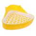 ORFOFE Box Pet Potty Urinal Rabbit Toilet Bedding for Rabbits Pet Pee Bedding for Guinea Pigs White Abs 24.5X18.5cm White
