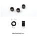 1000 Pcs Silicone Lined Micro Rings Links Beads for Hair Extensions Tool - Black, Dark Brown, Brown, Dark Blonde, Blonde - Buy Online on SooperMarket.com