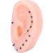 Blackheads Remover Toy TPE Stress Relief Ear Blackheads Remover Toy Reusable Simulation Type Remover Blackhead Ear Shaped Toy - Buy Online on SooperMarket.com