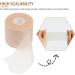 6 Rolls Healeved Sports Tape for Wrist Injuries - Absorption Proof Tennis Tapes for Racket, Fingers, Ankles - Skin-Colored 6.5x6.5x6cm (Pack of 3) - Buy Online on SooperMarket.com