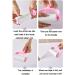 Lint Roller for Clothes - 60 Sheet Adhesive Brush Kit for Pet Hair Removal | Carpet & Car Seats | Fur Removal Tool - 1 Handle + 9 Refills - Buy Online on SooperMarket.com