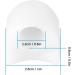 Bunion Corrector Toe Separators - Washable Curved Design for Overlapping Toes, Reduce Calluses - White - Buy Online on SooperMarket.com