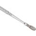 Stainless Steel Double Head Ear Spoon - Ergonomic Design for Home Use - Relieve Itching - Silver - Buy Online on SooperMarket.com
