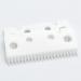 Professional 22 Teeth Hair Clipper Replacement Blades Zirconia Ceramic Moving Cutter Blade for Andis Master Li Cordless/Fade Hair Clippers (2) - Buy Online on SooperMarket.com