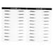 Baluue 2 Pairs Makeup Tools Gel Stick Brow Soap Pencil Eye Brow Pencil 21x15cm Black
