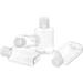 60 Pack 2 oz Clear PET Travel Bottles with Flip Top Caps - Portable Refillable Containers for Hand Sanitizer, Shampoo, Lotion - Travel Size Toiletry Bottles - Buy Online on SooperMarket.com