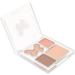 Baluue 3pcs Eyeshadow Palettes Pink Plastic Eye Makeup Plate Eye Shadow Palette Eye Shadow 6.50X6.50X1.00CMx3pcs Multix3pcs - Buy Online on SooperMarket.com