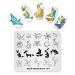 Alexnailart Nail Art Stamping Plate Chinese Style Summer Template Image Plate Nail Art Tools (IM001)