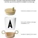Personalized Design Letter Drinking Cups for Kids (A-Z) | Dishwasher-Safe & BPA-Free | Perfect Gifts for Children | Snid Cup - Buy Online on SooperMarket.com