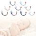 Tian-K Handmade Beech Wood Pacifier Chain Clip - Eco-Friendly Cotton Woven Baby Dummy Leash - Buy Online on SooperMarket.com