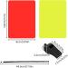 Approved Football Referee Card Set - Red & Yellow Cards with Specifications & Pipe Cord - Essential Referee Tool for Competitions - Buy Online on SooperMarket.com