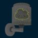 Dalber Children's Wall Lamp - Baby Dreams Cloud Grey E27 | Stylish Lighting for Kids' Rooms - Buy Online on SooperMarket.com