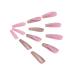 Brishow Long Gold Glitter Press-On Nails - 24 Ballerina Acrylic Pink False Nails for Women & Girls | Premium Quality Artificial Nails - Buy Online on SooperMarket.com