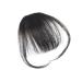Hair Clip in Bangs Wispy Human Hair Bangs Hairpieces for Women Fringe Neat Faker Bangs with Temples Hairpieces for Party and Daily Wear(Air Bangs Natural Black) Air Bangs Natural black