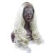BGHJUE 24-Inch Natural Looking Long Wavy Synthetic Hair Lace Front Wig for Women - Heat Resistant Fiber Side Parting (Color: Photo Color) - Buy Online on SooperMarket.com
