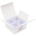 Beauticom Octagon Crystal Glass Dappen Dish Set - 4 Pieces for Nail Dip Powder & Remover - Buy Online on SooperMarket.com