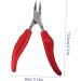 HAPINARY Beauty Accessories Hawk Mouth Pliers Mouse Halloween Girl Cuticle Spray Talcum Pedicure Manicure Heavy Duty Manicure para Nail Handle Rubber and Plastic Red Clippers - Buy Online on SooperMarket.com