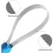 WADY Dog Deshedding Loop Brush 1PC Double-Sided Shedding Blade Dogs Shedding Brush Stainless-Steel Grooming Tool Dog Shedding Tool with Stainless Steel Blade for Dog and Cat Blue (Blue) - Buy Online on SooperMarket.com